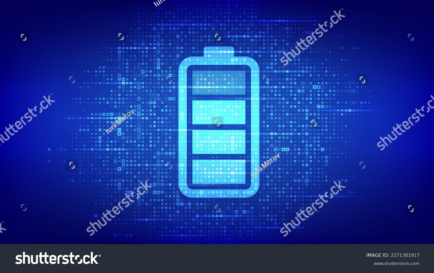 SVG of Battery icon made with electricity signs. Charging point station. Rechargeable accumulator. Battery power supply background. Energy Efficiency. Vector illustration. svg