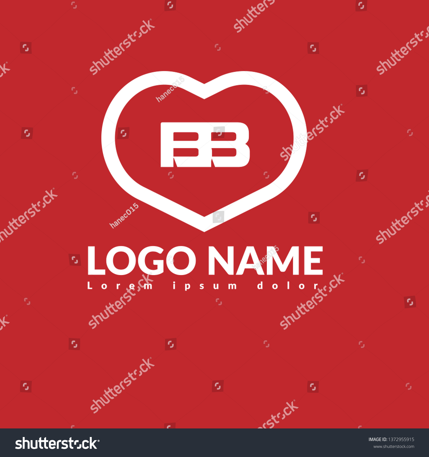 Bb Company Linked Letter Logo Concept Stock Vector (Royalty Free ...