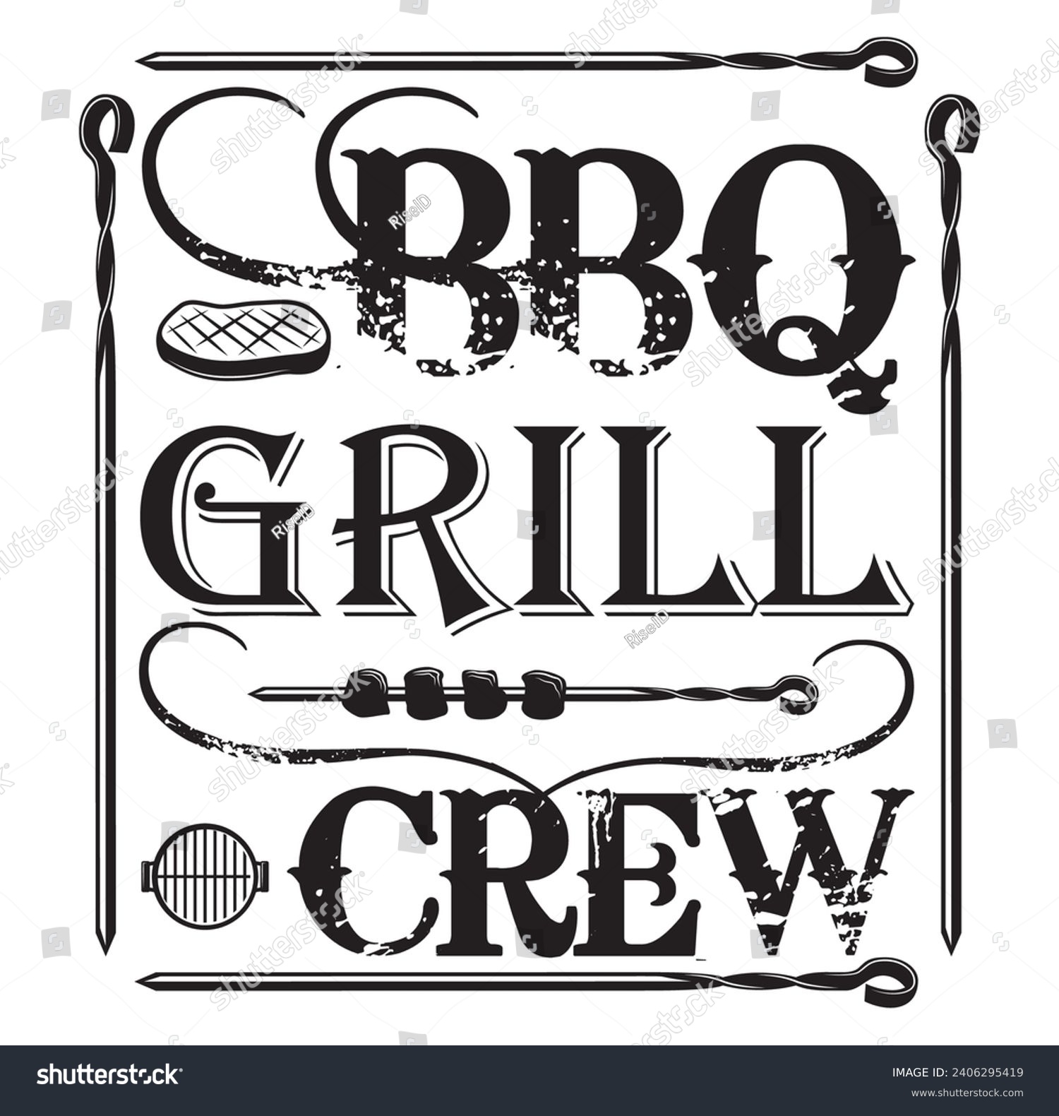 SVG of bbq grill crew Indulge in the timeless tradition of outdoor cooking with our premium barbecue. Crafted for those who appreciate the art of grilling, o svg