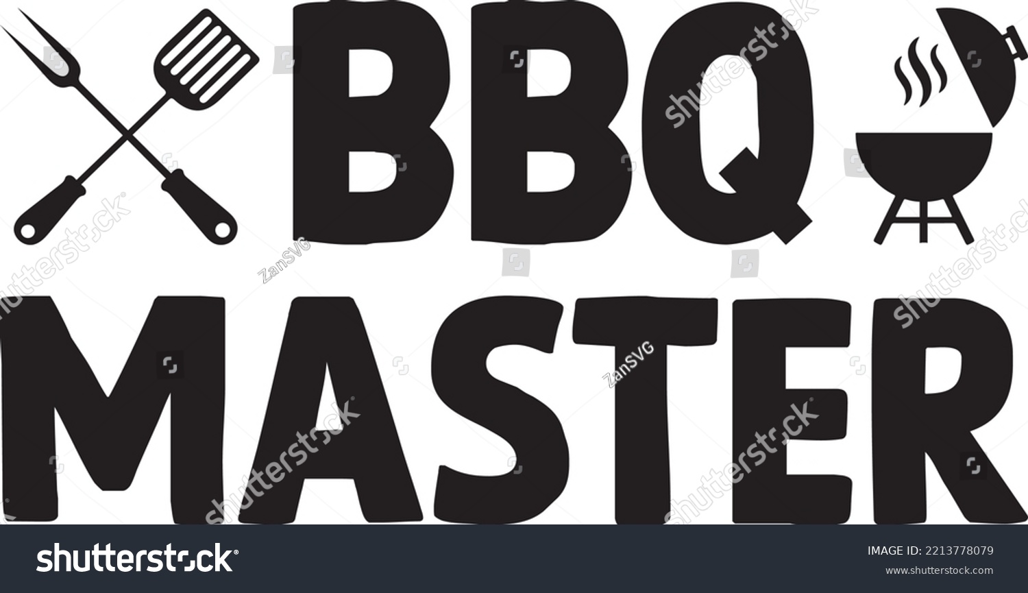 SVG of BBQ Master vector file, Barbeque svg design svg