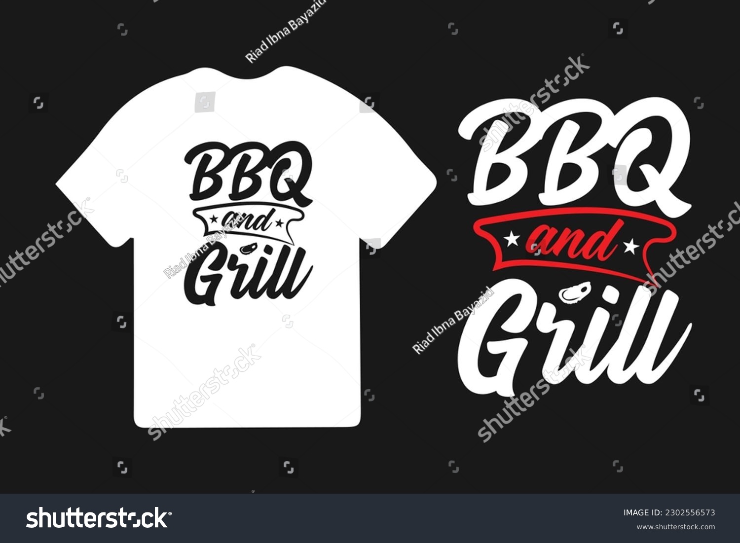 SVG of BBQ Typography T-shirt Design Vector Template, BBQ SVG T-shirt design. Vintage BBQ t shirt design. svg
