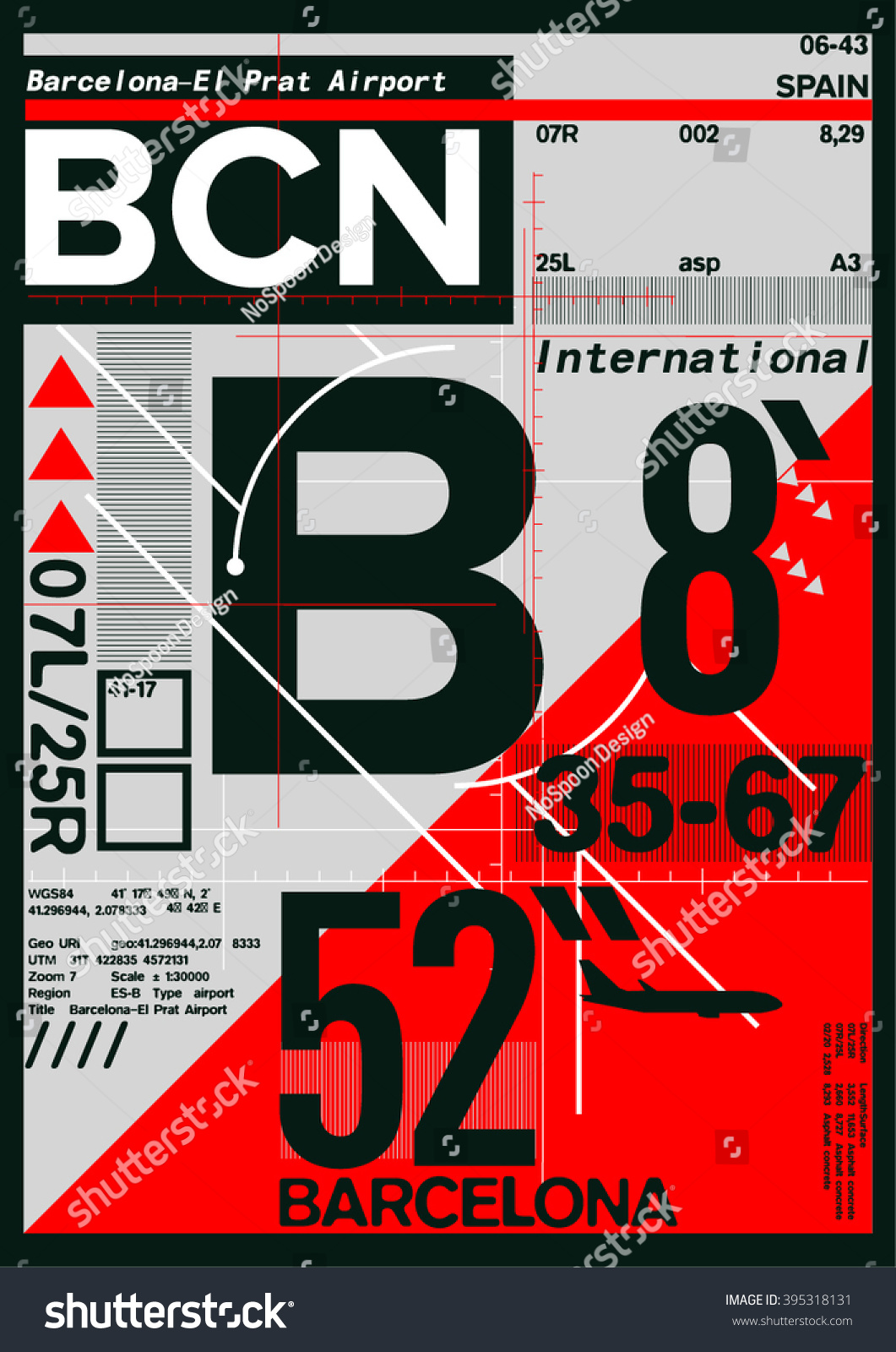 SVG of BCN / BARCELONA / Stock Vector Illustration: T-Shirt Design / Print Design svg