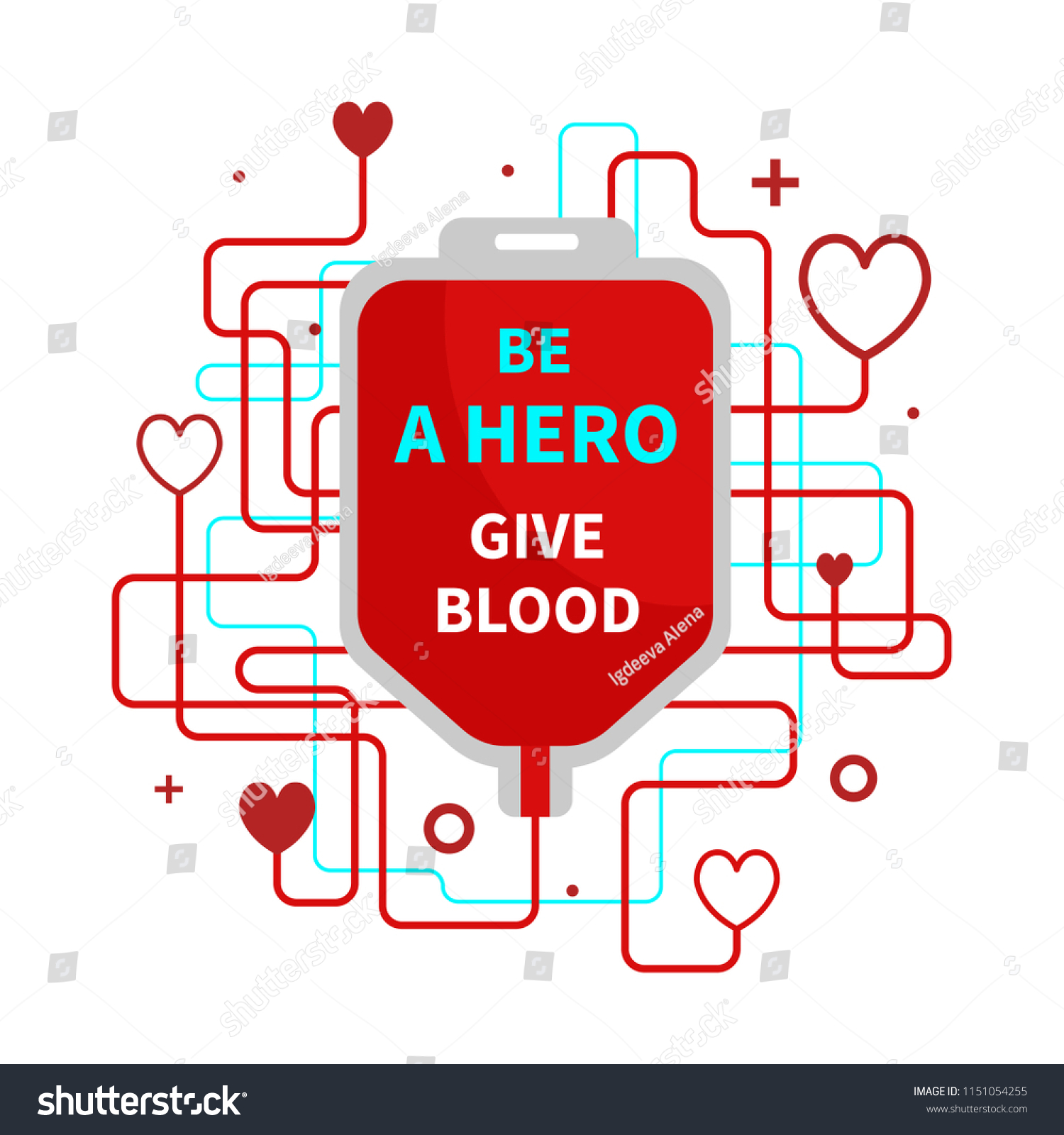 be-hero-give-blood-vector-poster-vetor-stock-livre-de-direitos-1151054255-shutterstock