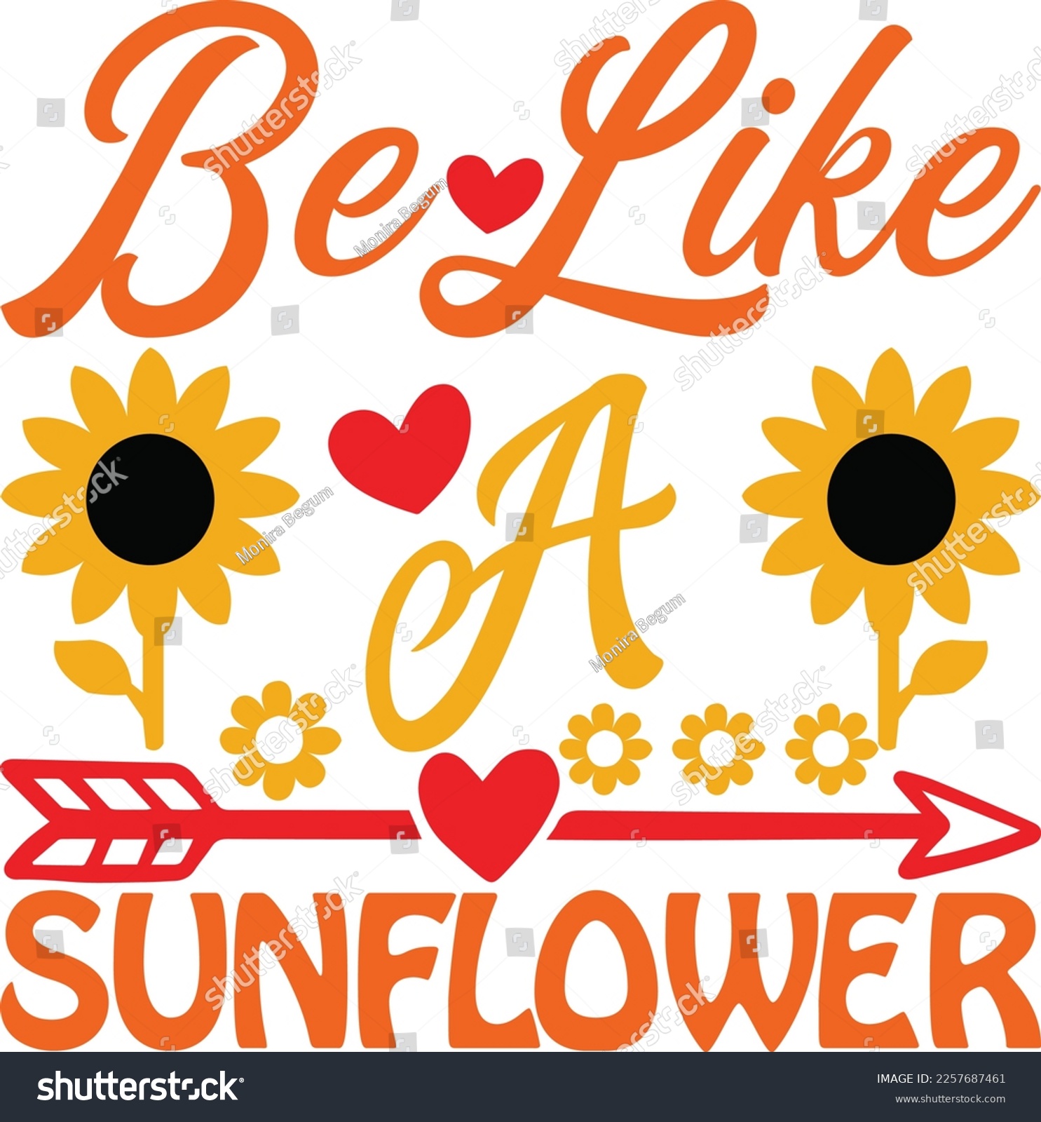 SVG of Be Like A Sunflower Svg Design Lover svg