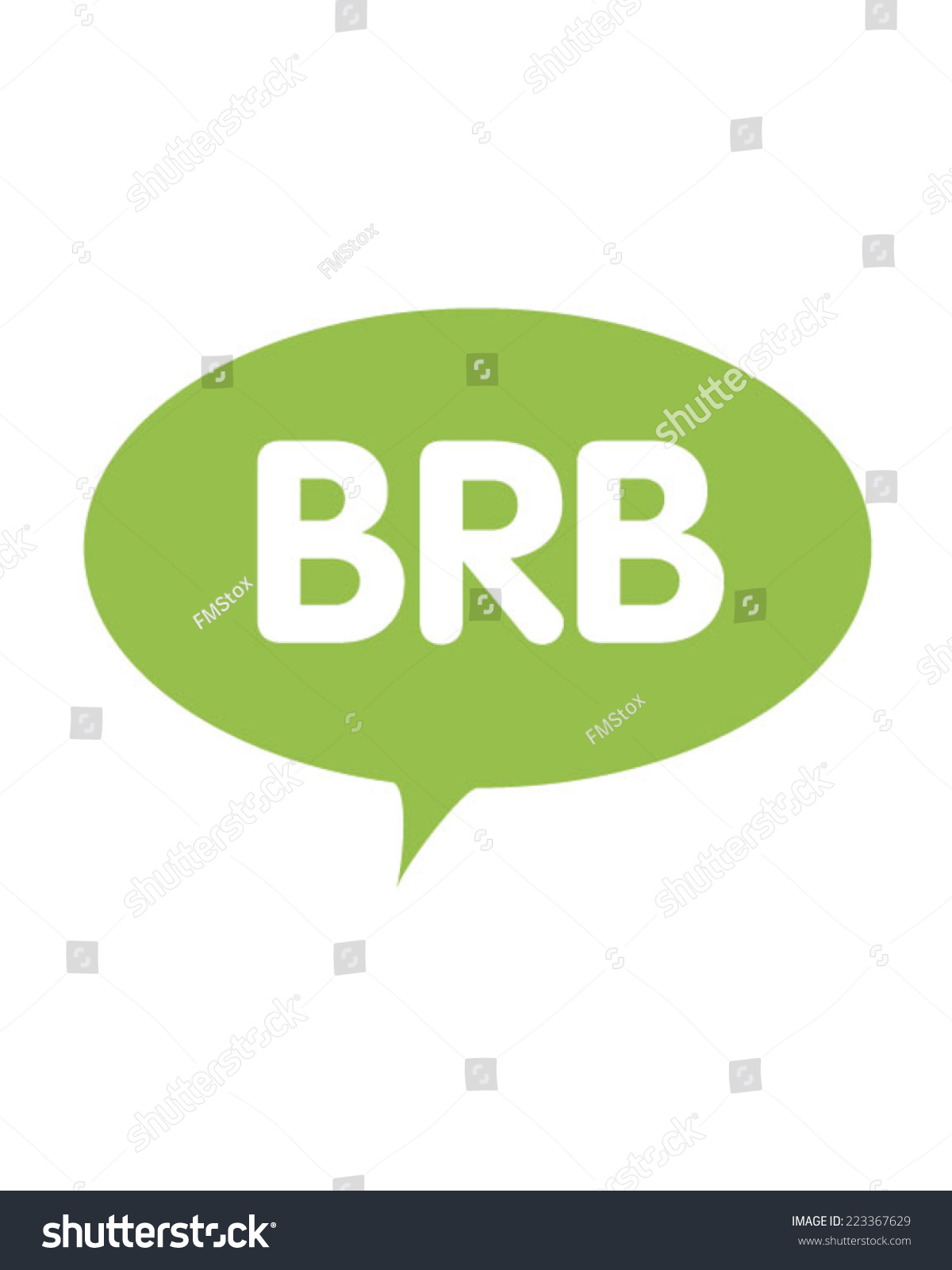 Be Right Back Speech Bubble Vector: Vector có sẵn (miễn phí bản quyền ...