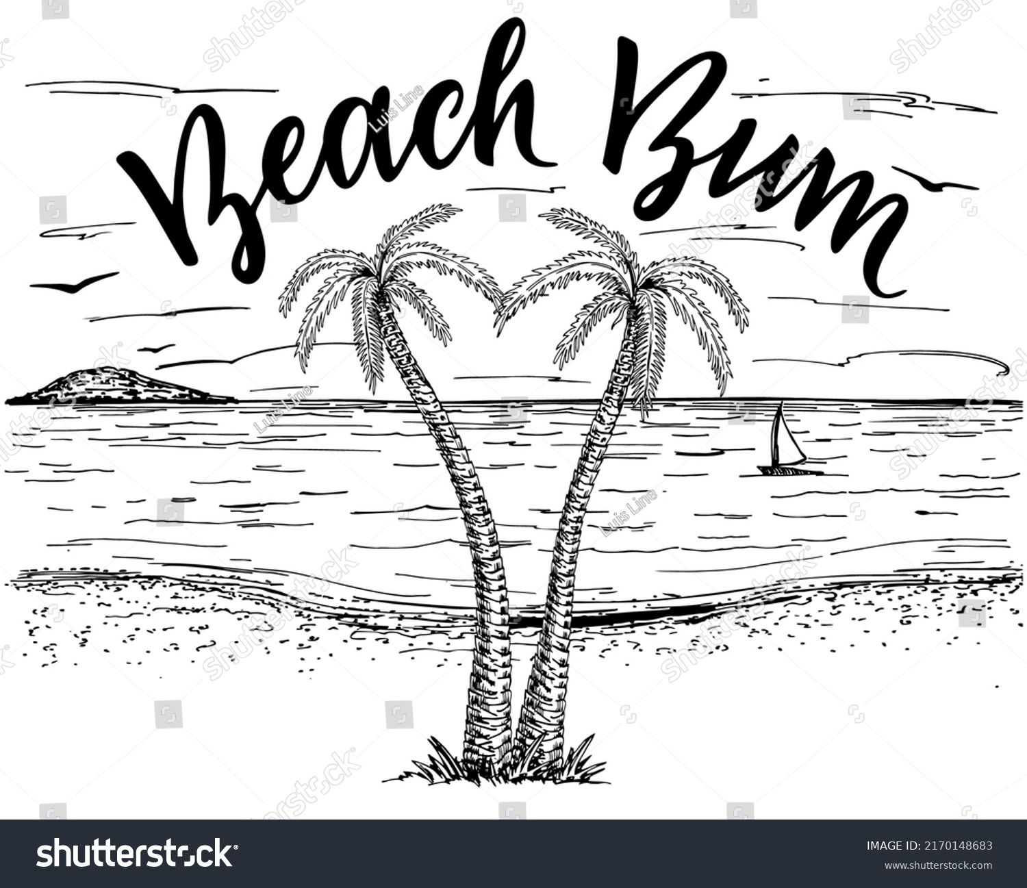 4 Surf Bum Art Images, Stock Photos & Vectors 