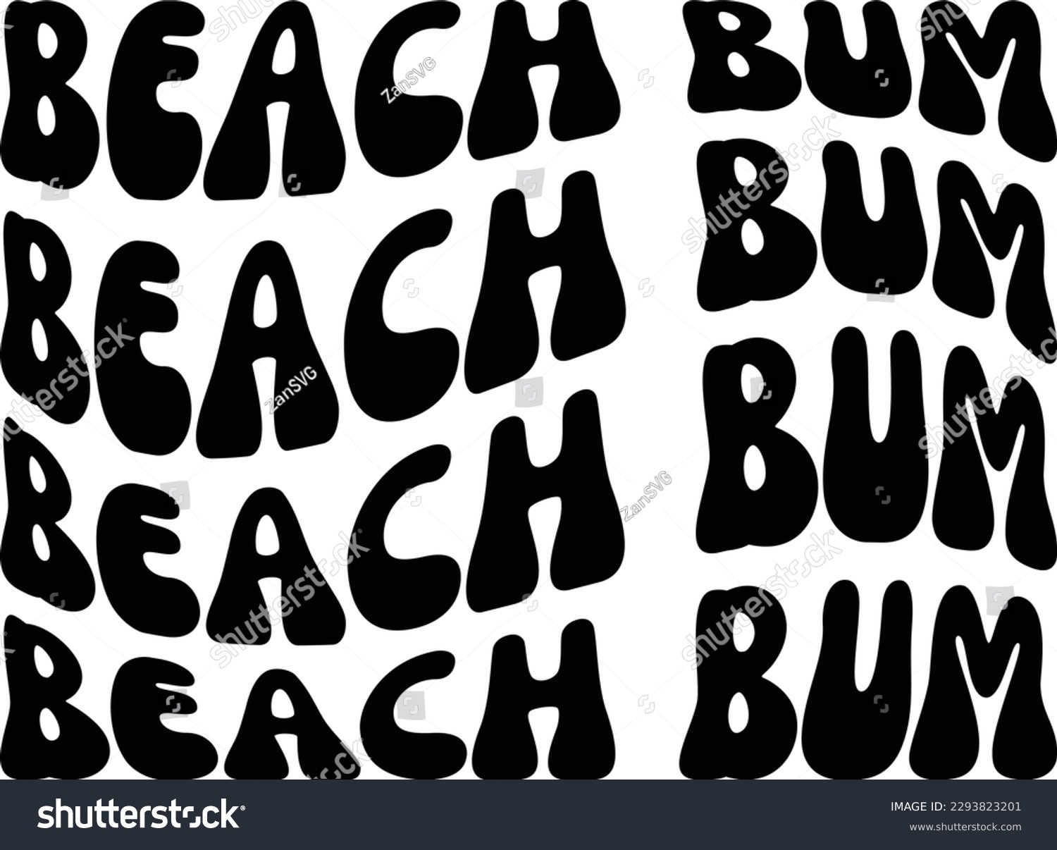 SVG of Beach bum vector file, Summer svg design svg