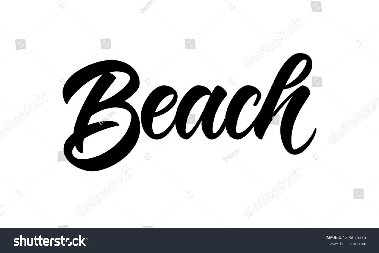 beach-word-lettering-vector-illustration-simple