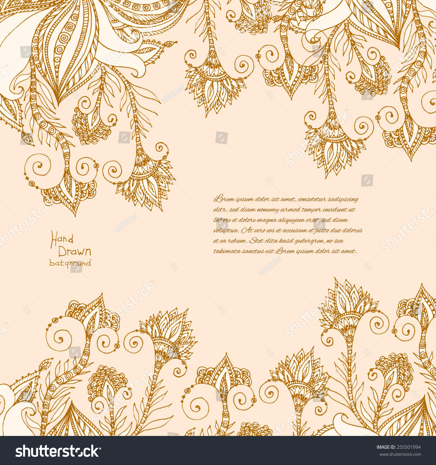 Beautiful Batik Vector Flower Background Stock Vector Royalty Free Beautiful Batik vector flower background