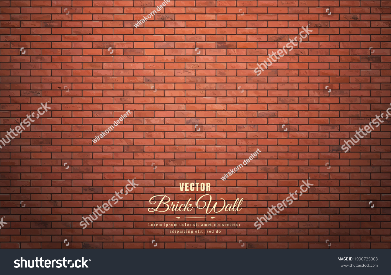 SVG of Beautiful brown block brick wall pattern texture background. svg