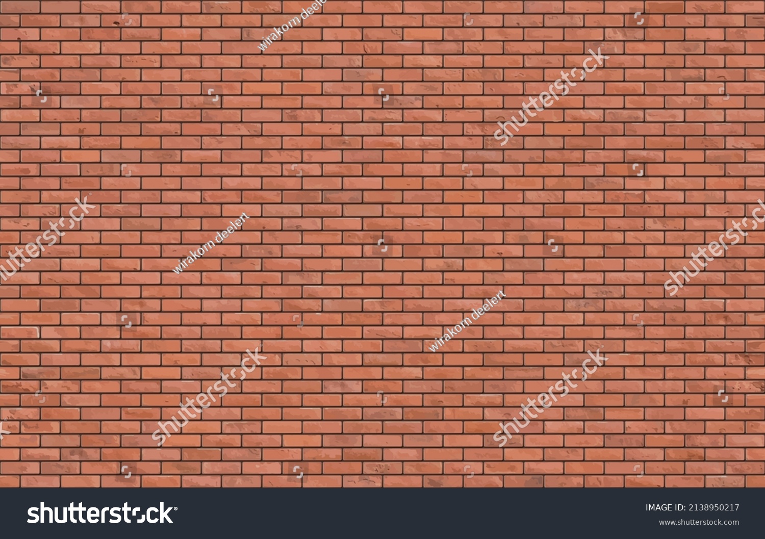 SVG of Beautiful brown block brick wall seamless pattern texture background. svg