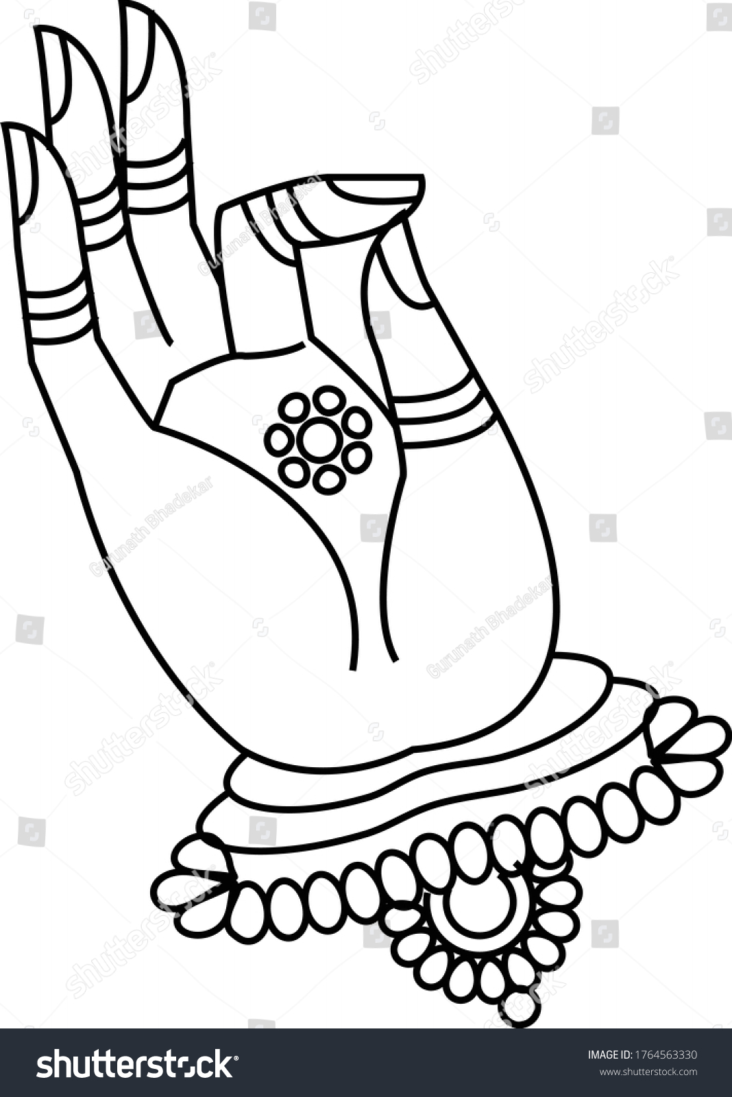 Indian dance mudras Images, Stock Photos & Vectors | Shutterstock