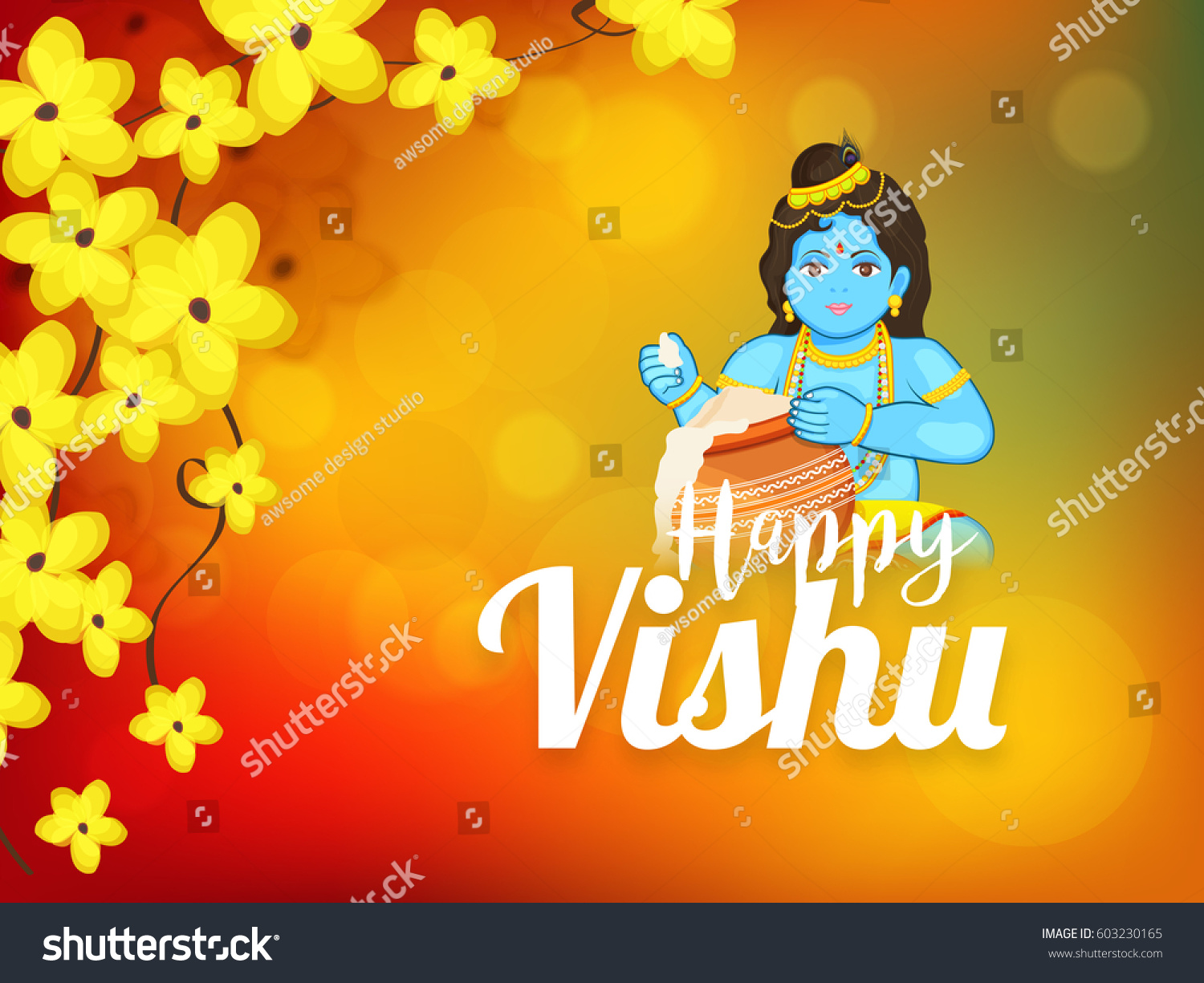 Happy Vishu Shutter Stock - About Shutter Stock