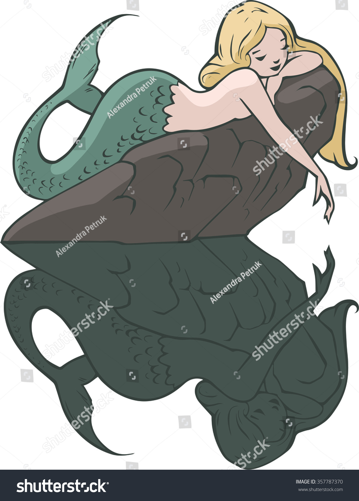 Free Free 243 Mermaid On Rock Svg SVG PNG EPS DXF File