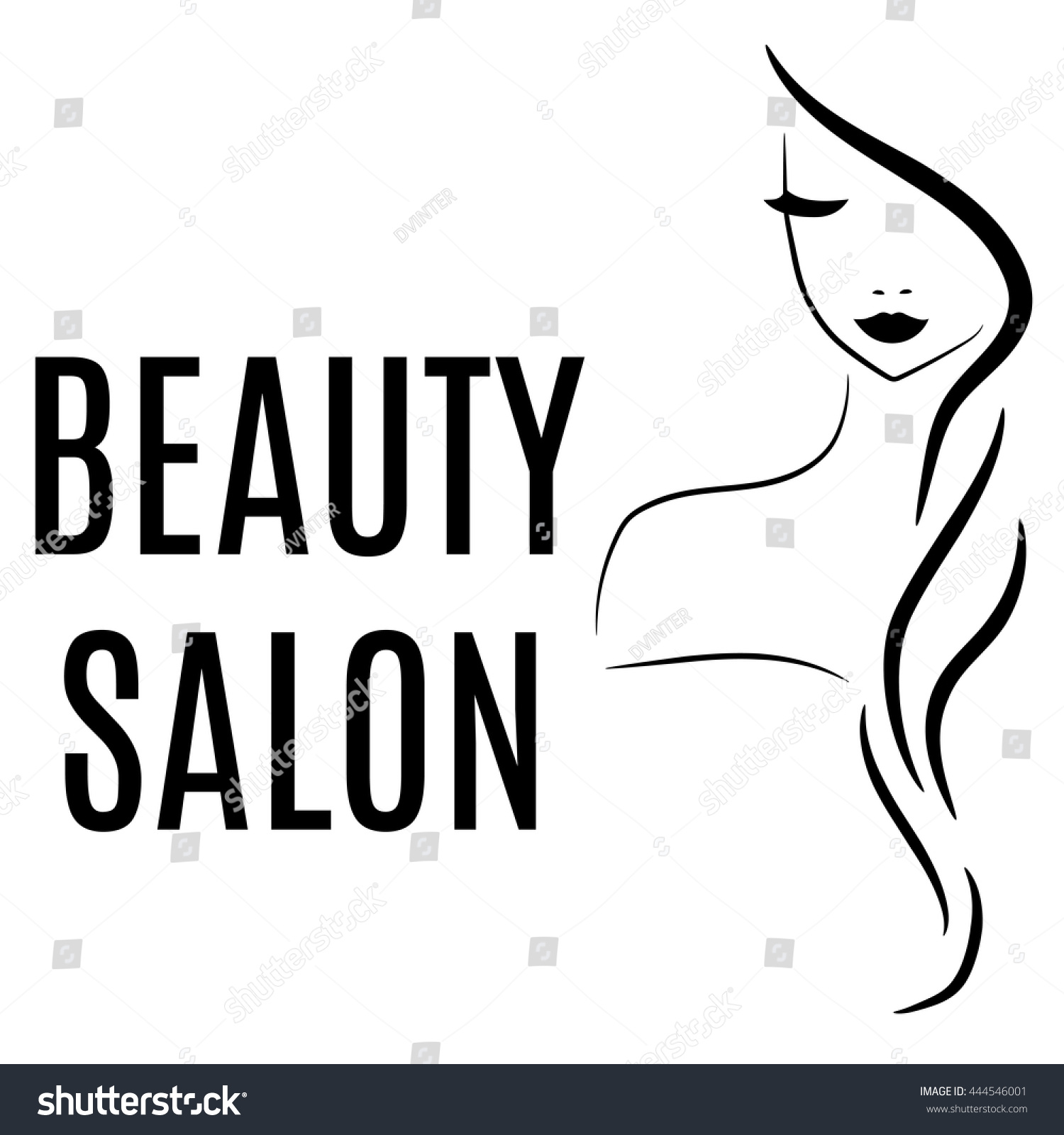 Beauty / Fashion Logo Template / Logotype / Badge For Category ...