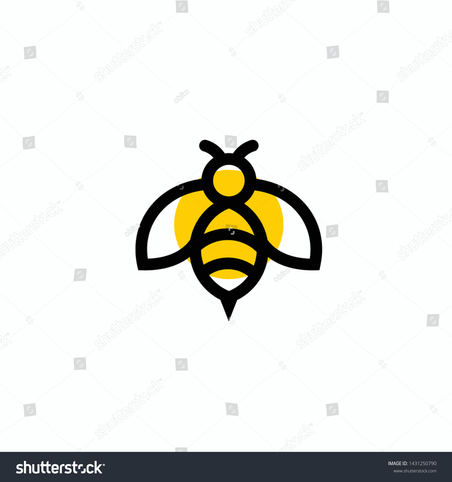 13,236 Bee sting icon Images, Stock Photos & Vectors | Shutterstock