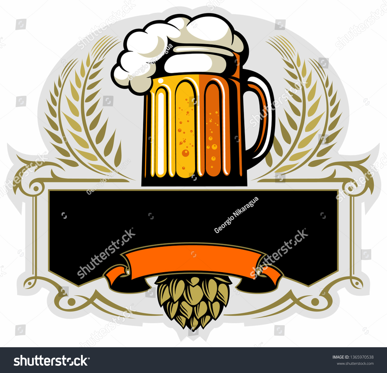 bar logo pub logo beverage logo beer foam logo Beer bar logo hops logo mug logo craft beer logo glass logo drink logo barley logo
