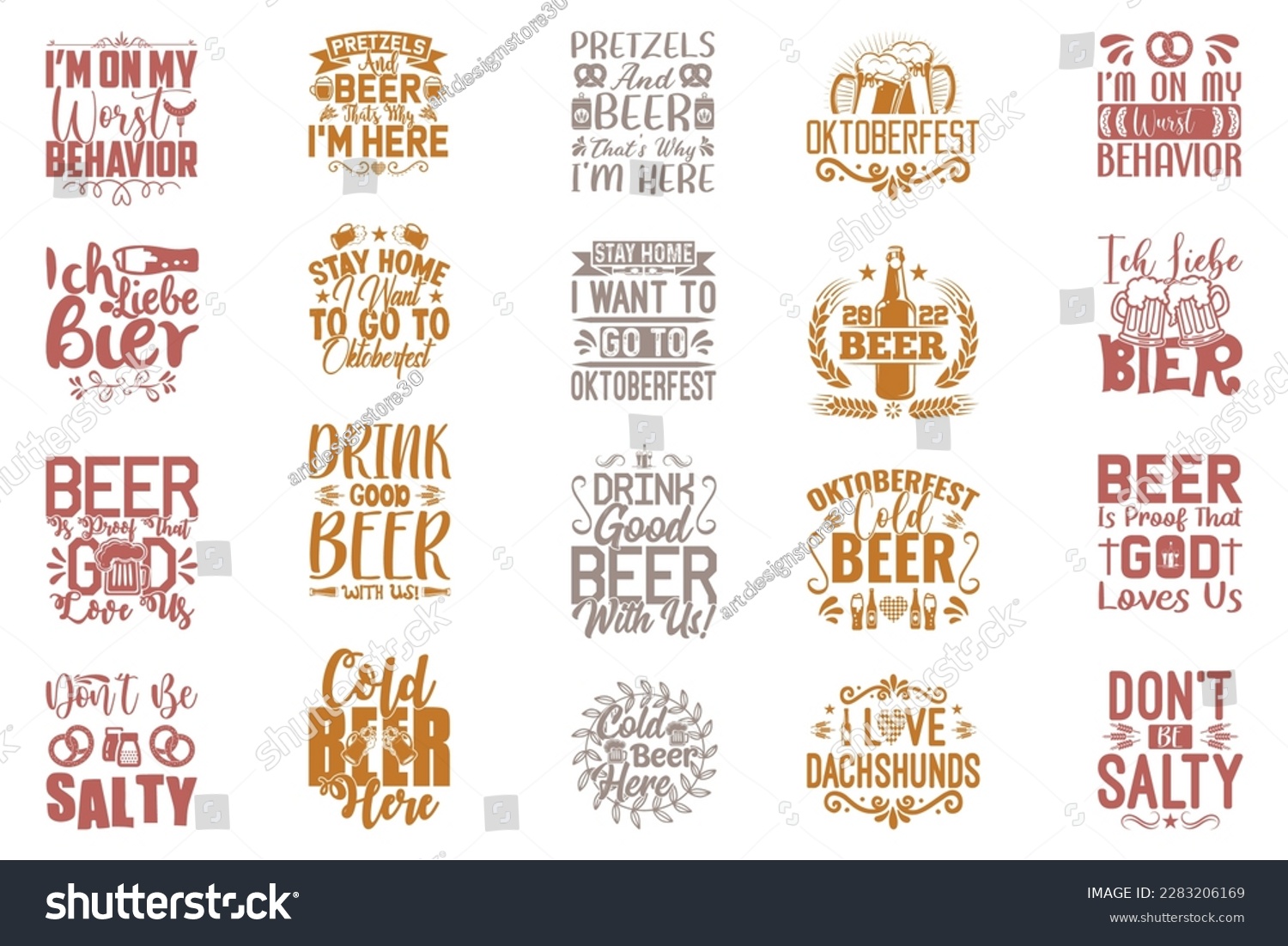 SVG of Beer, Oktoberfest t shirt design bundle. Oktoberfest SVG Bundle Beer Svg, Women's Oktoberfest Shirt, Girl Beer Design, Prost, Pretzels and Beer, Vector EPS Editable Files Bundle. svg