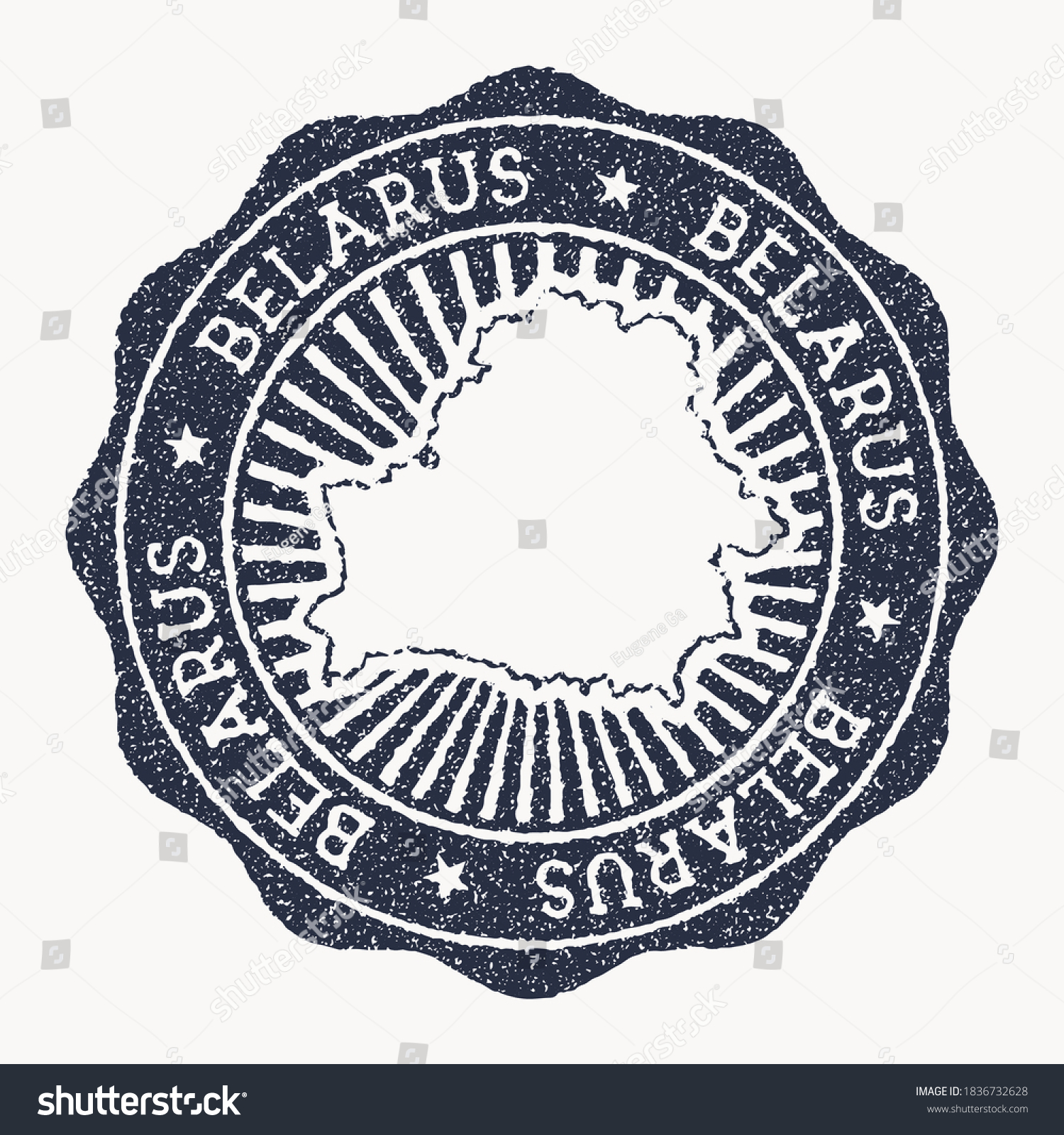 Belarus Stamp Travel Rubber Stamp Name Stock Vector (Royalty Free ...