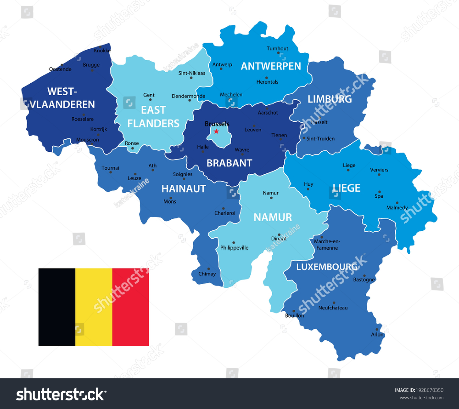 Belgium map pin Images, Stock Photos & Vectors | Shutterstock