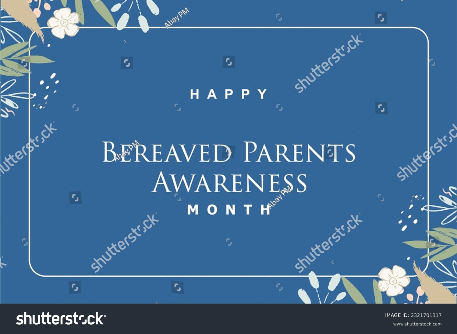 SVG of Bereaved Parents Awareness Month background template Holiday concept svg