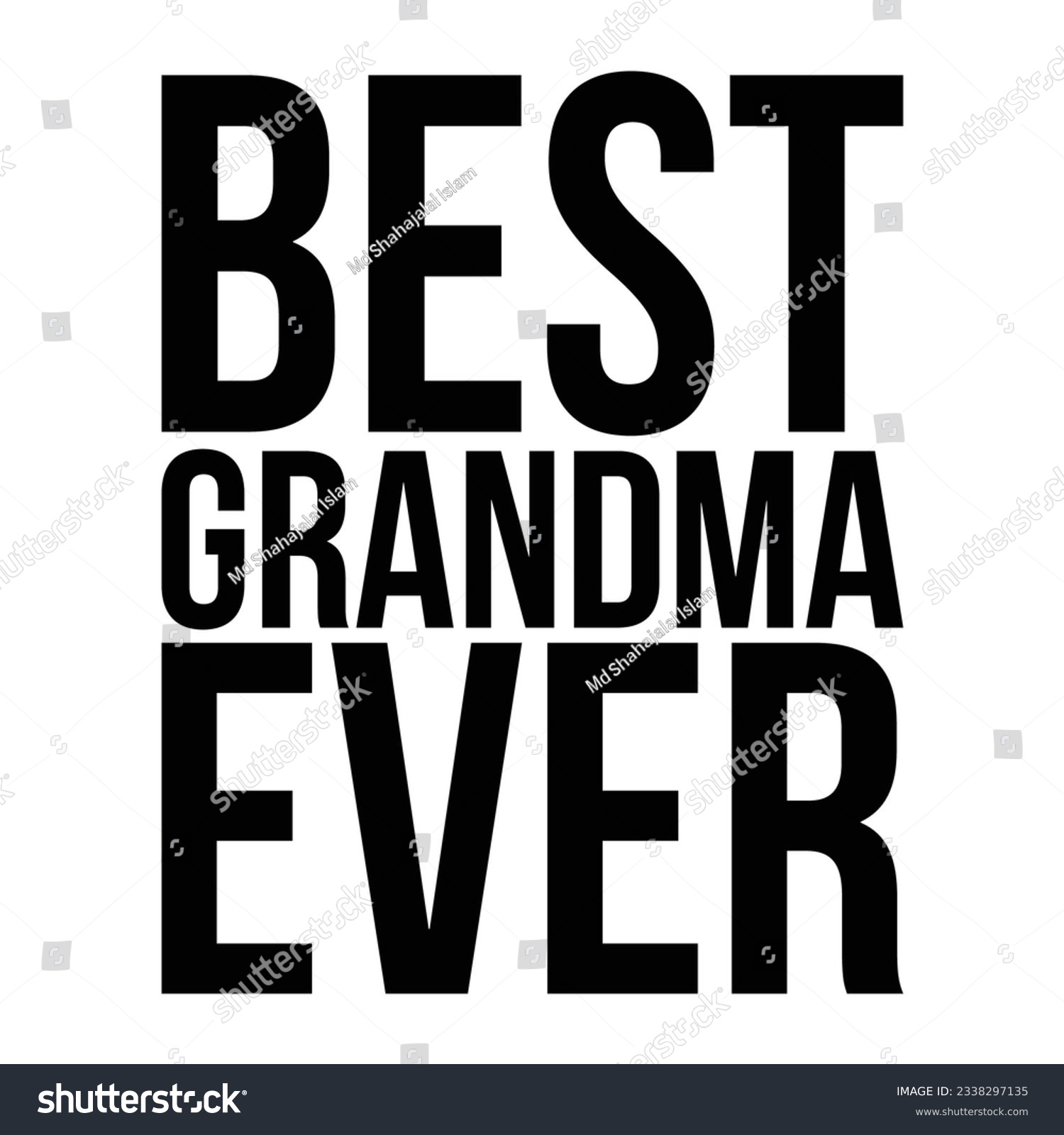 SVG of best grandma ever, happy grandparent day SVG design svg
