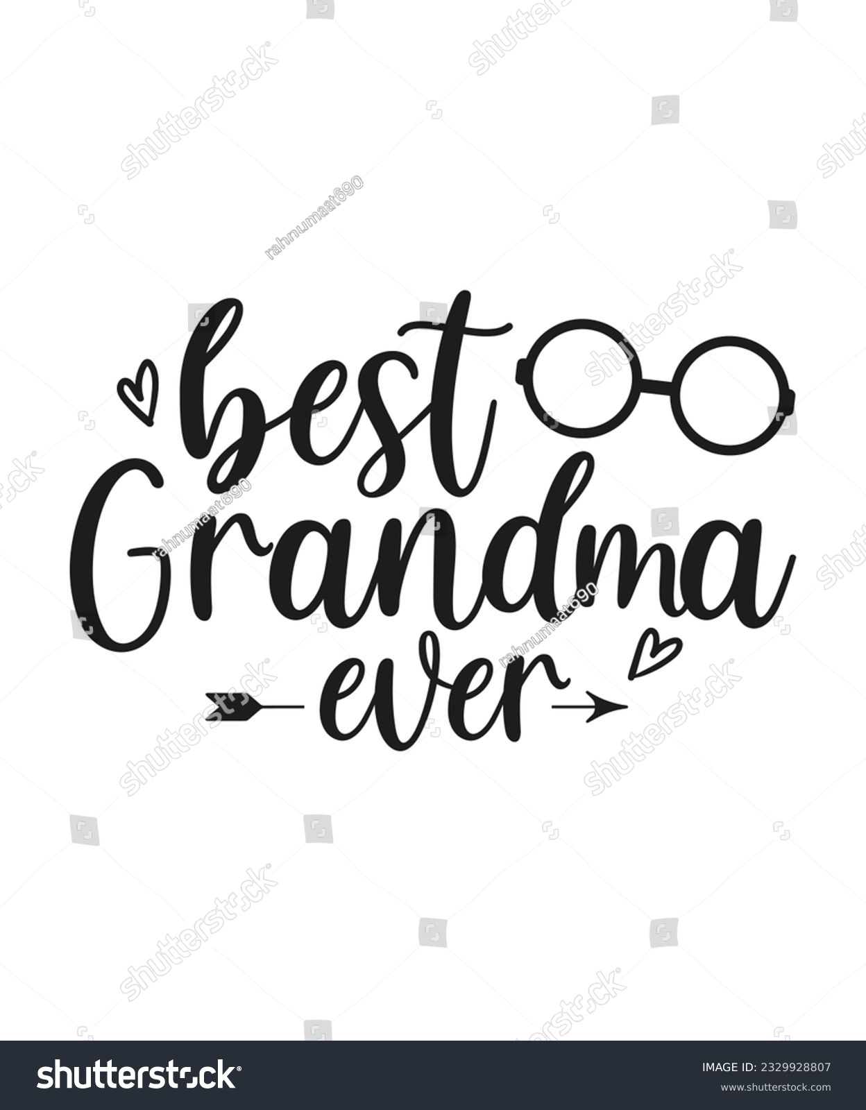 SVG of Best grandma ever saying svg designs svg