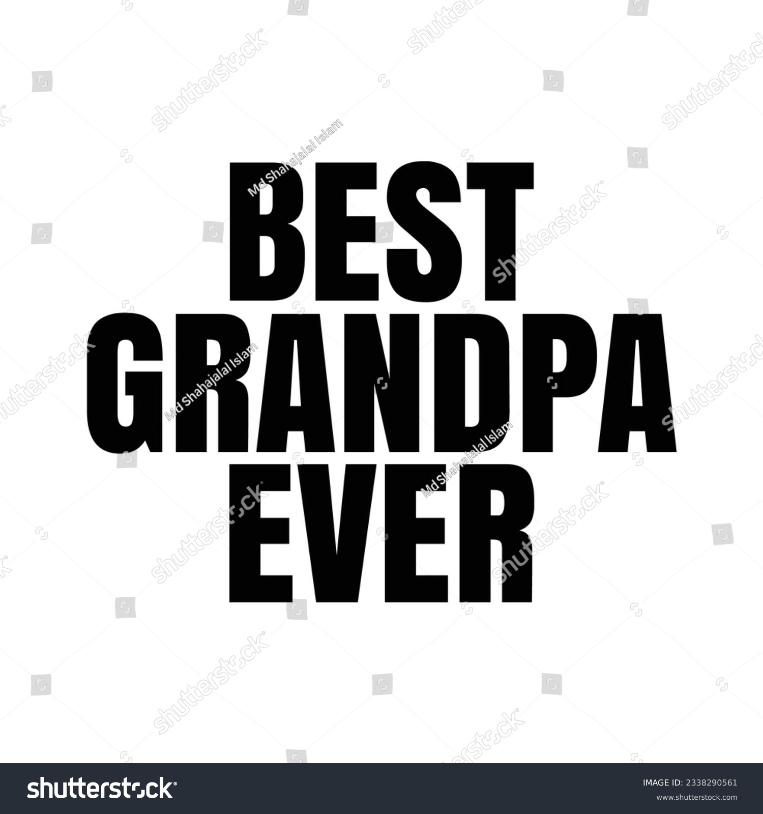 SVG of Best grandpa ever, grandparents day SVG design svg
