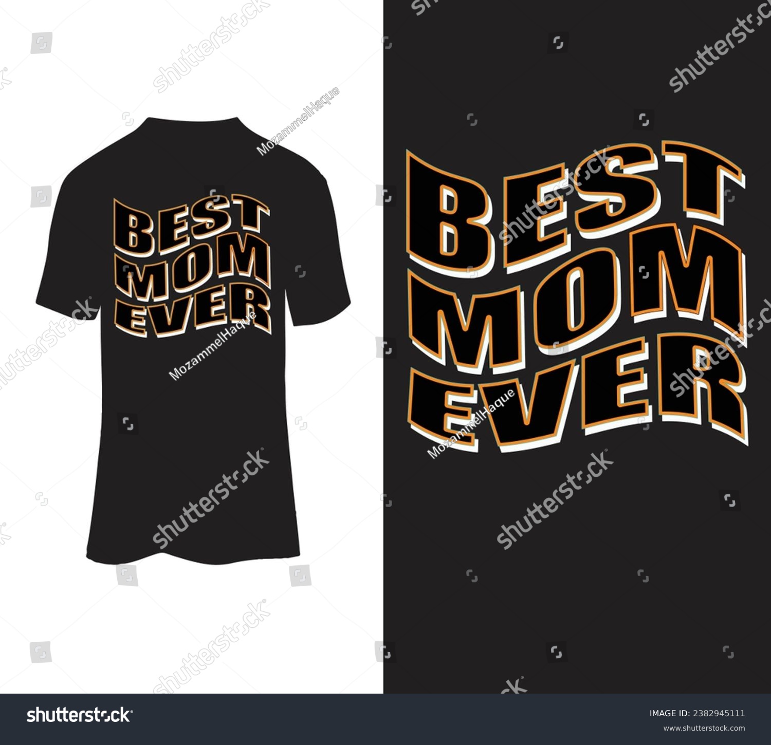 SVG of Best mom ever vector tshirt design for sale svg
