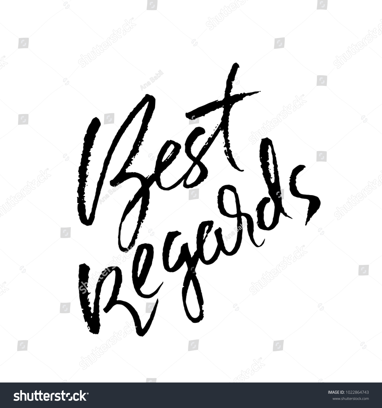 best-regards-hand-drawn-modern-dry-stock-vector-royalty-free