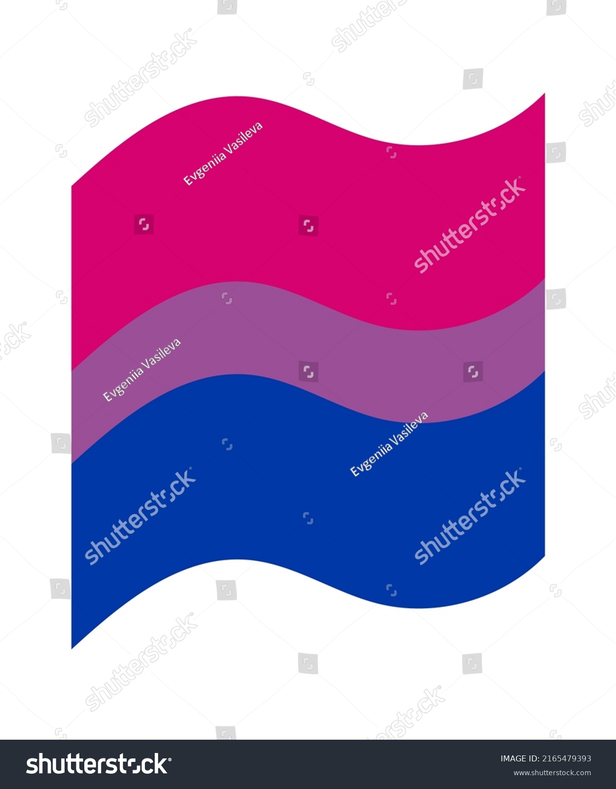 Bi Visibility Day Pictogram Vector Illustration Stock Vector (Royalty ...