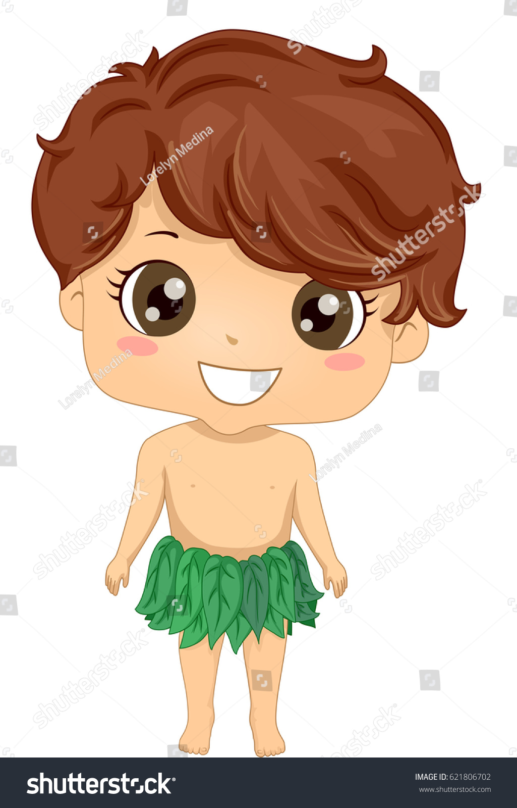 Bible Story Illustration Little Boy Role Stock Vector (Royalty Free ...