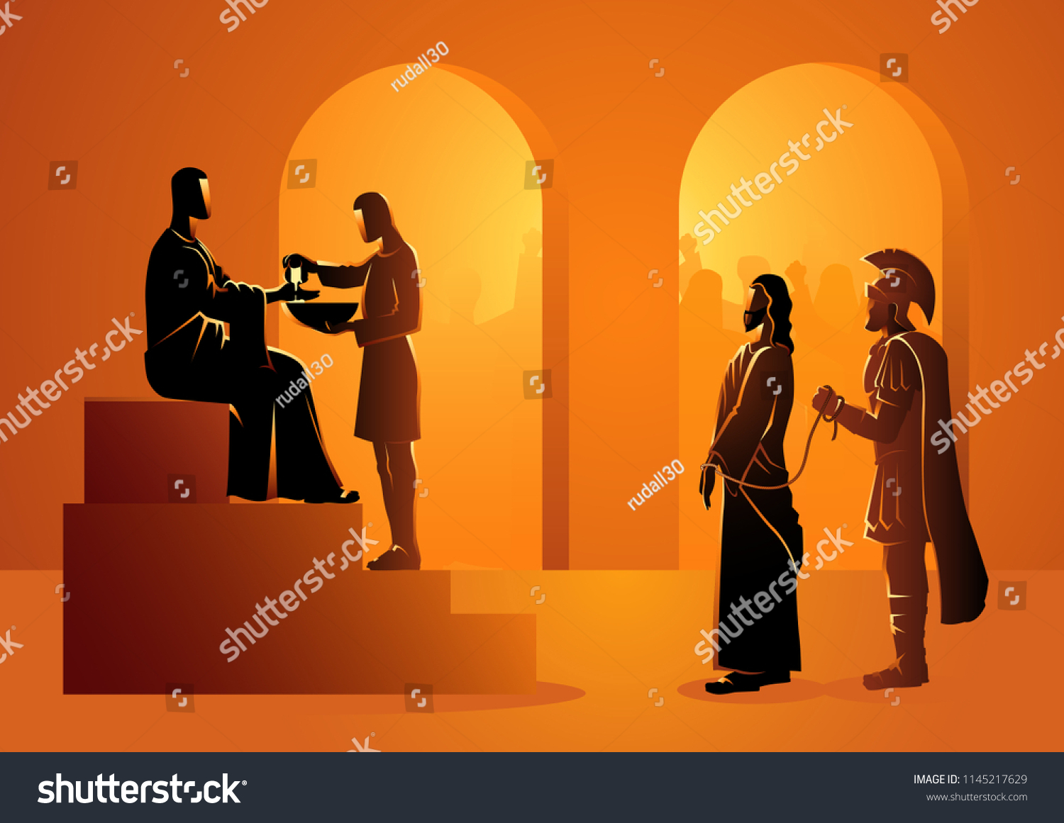 Jesus is condemned to death Images, Stock Photos & Vectors | Shutterstock