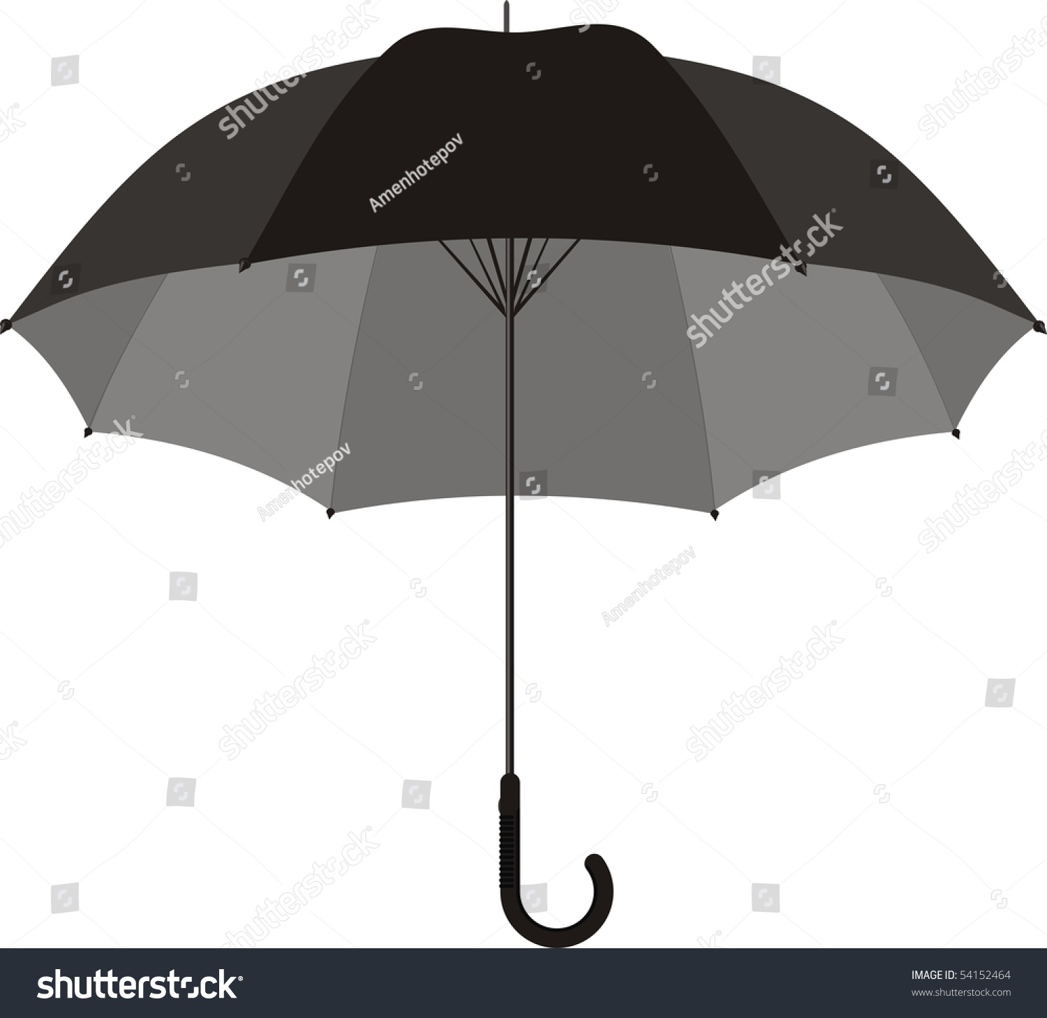 big black umbrella