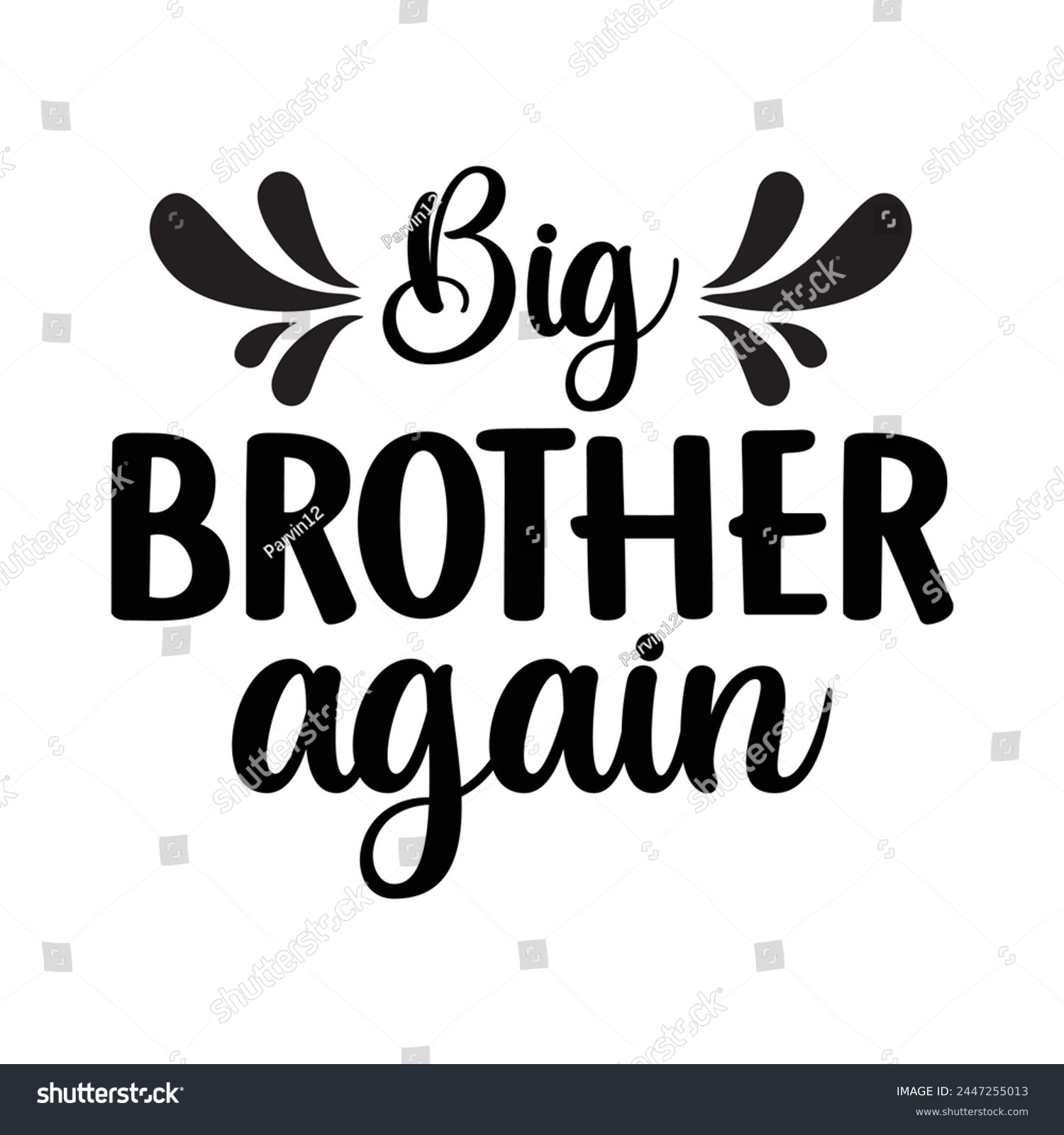 SVG of Big brother again funny design svg