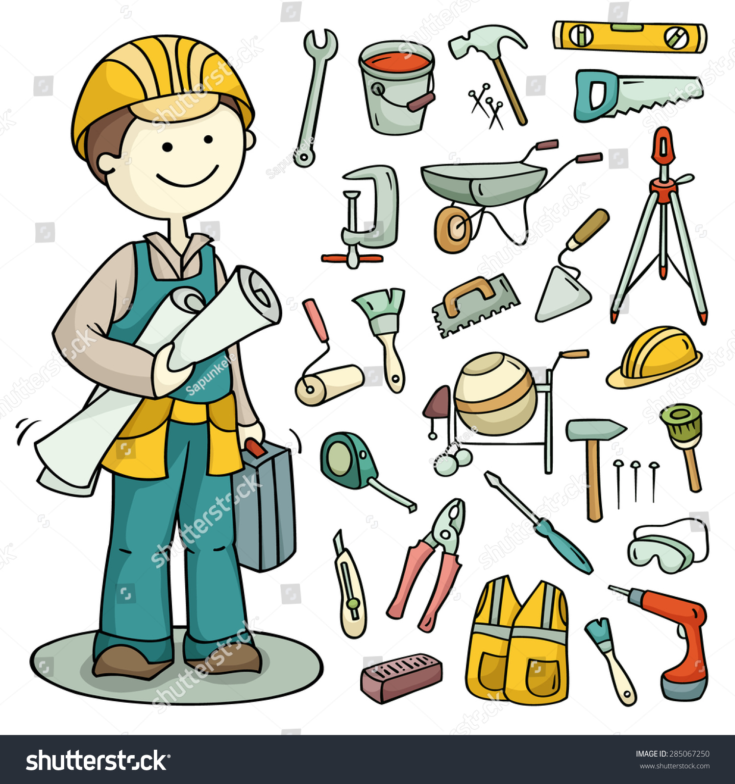 big cartoon set builder