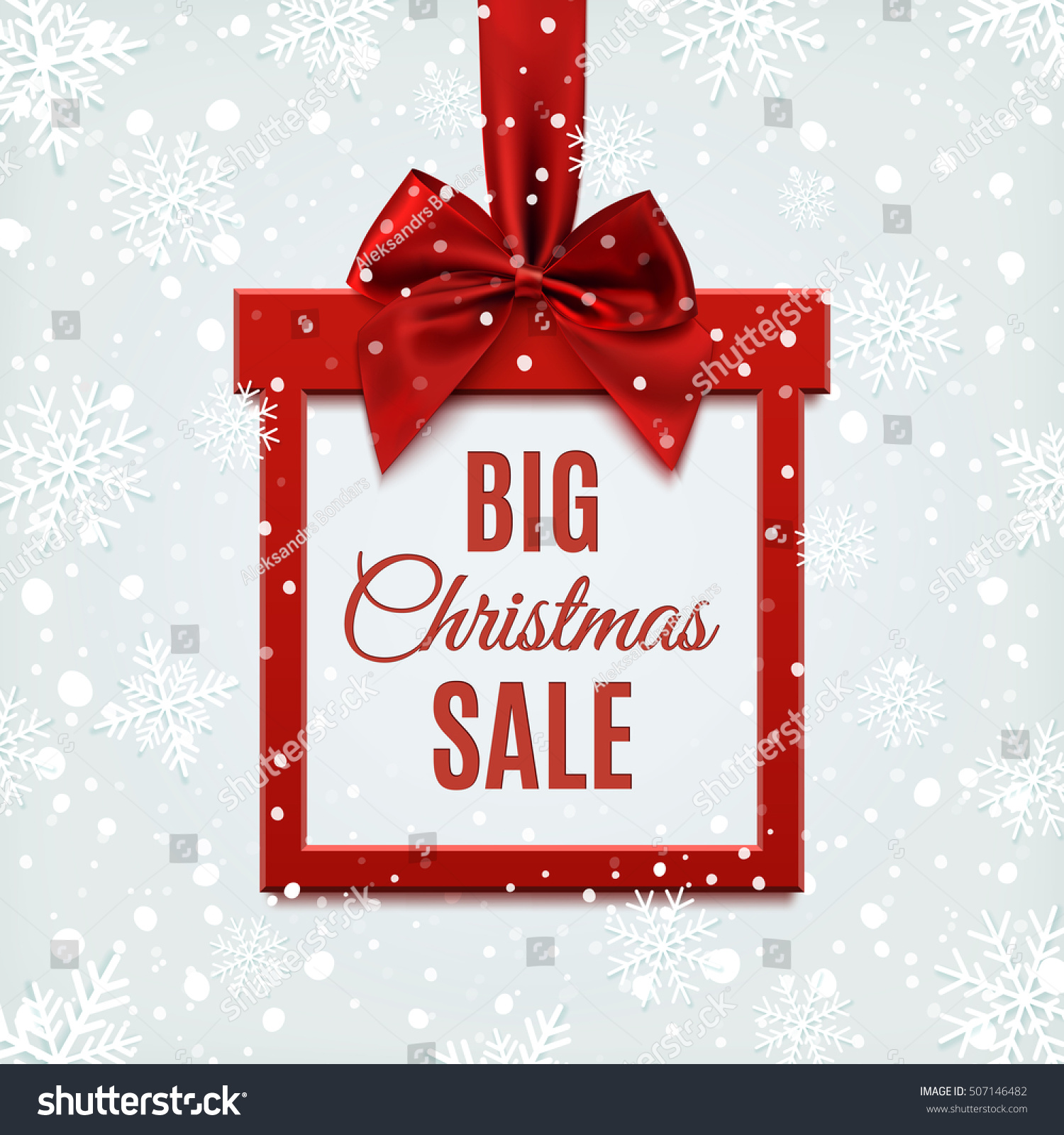 christmas banner vector merry Form Big Banner Square Stock Sale Vector Christmas