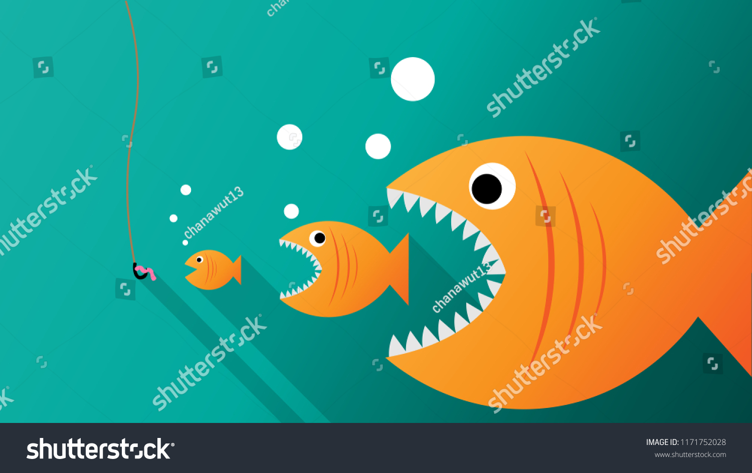 1,238 Big fish eating little fish Images, Stock Photos & Vectors ...