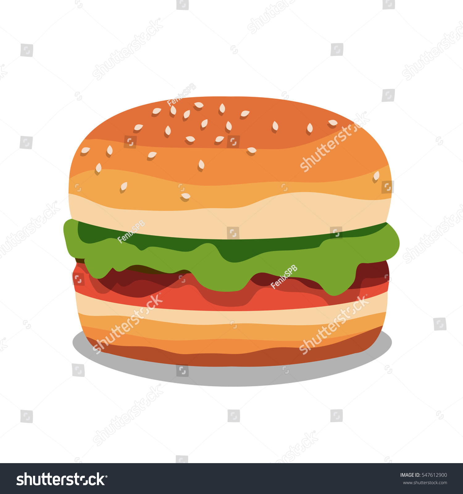 白い背景に大きなハンバーガー バーガー おいしいファストフード ベクターイラスト のベクター画像素材 ロイヤリティフリー 白い背景に大きなハンバーガー バーガー おいしいファストフード ベクターイラスト のベクター画像素材 ロイヤリティフリー