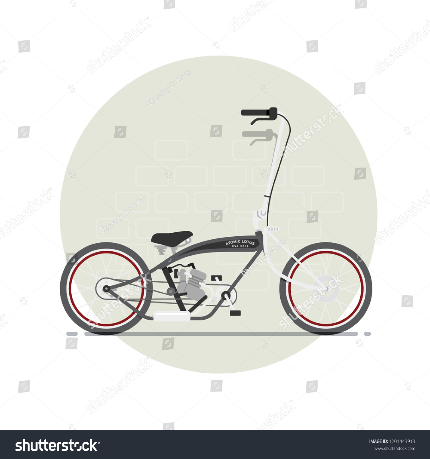 bike with ape hangers