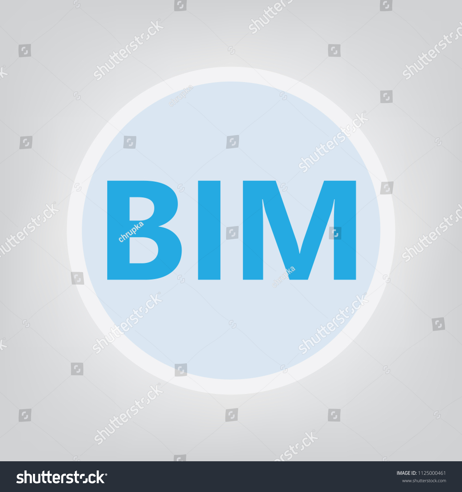 Bim Building Information Modeling Vector Illustration: vector de stock ...