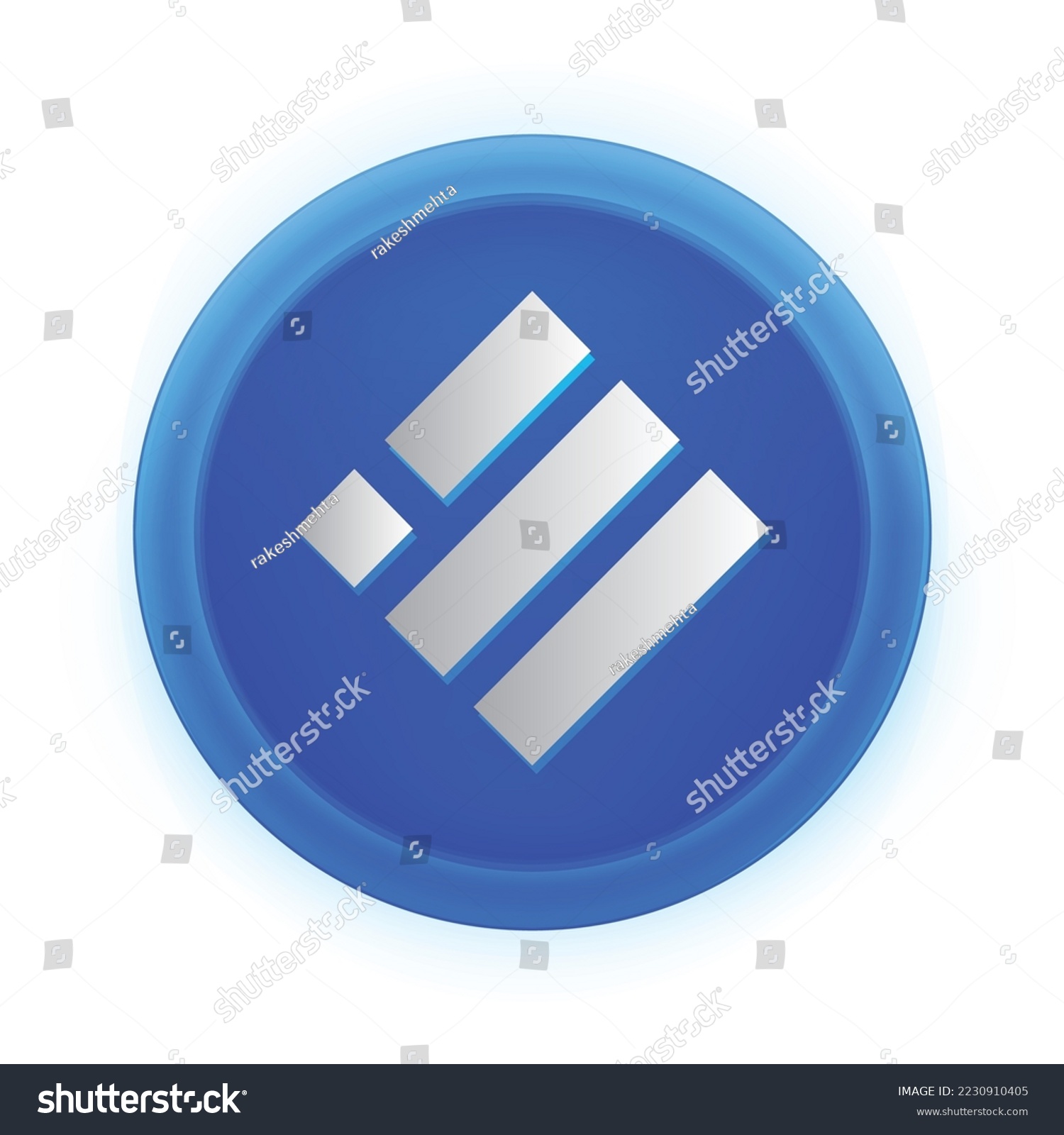 SVG of Binance USD (BUSD) crypto logo isolated on white background. BUSD Cryptocurrency coin token vector svg