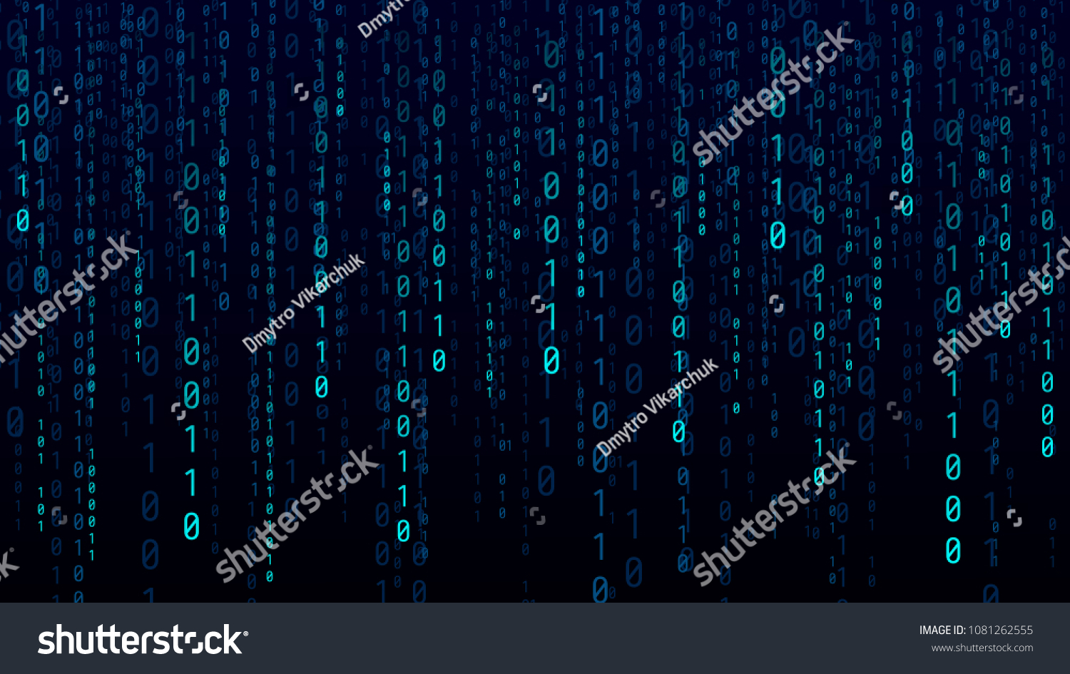 Binary Code Abstract Technology Background Big: Vector có sẵn (miễn phí ...
