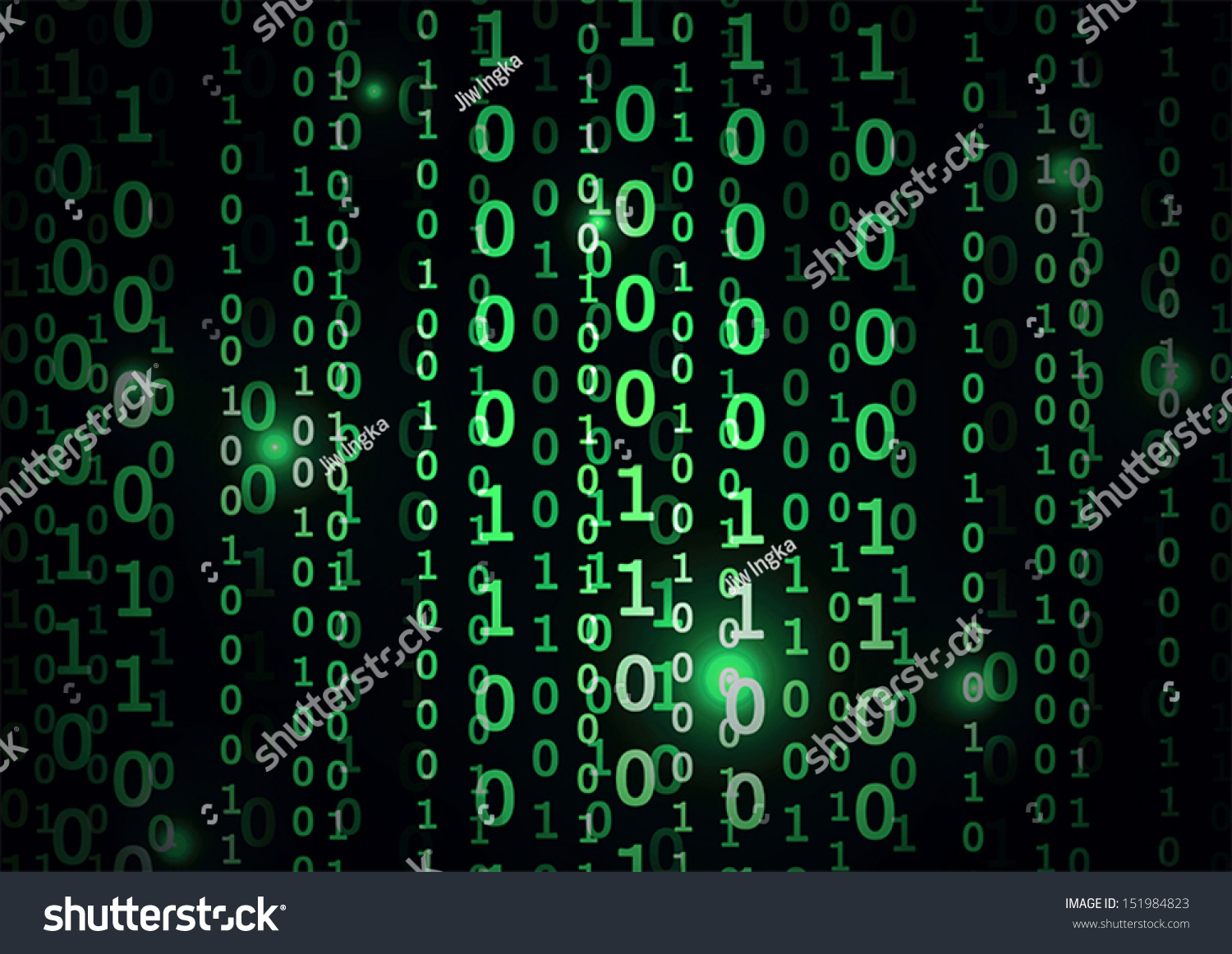 Binary Code Abstract Background VECTOR EPS 10 Stock Vector (Royalty