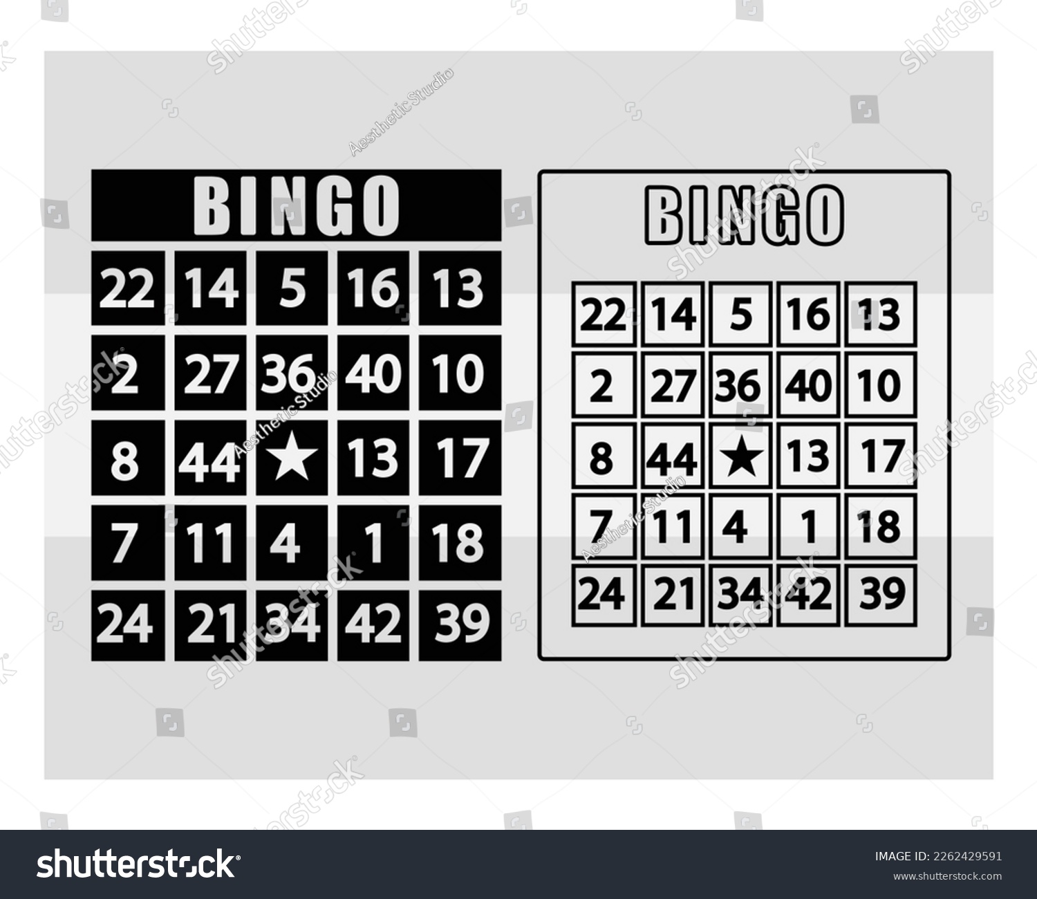 SVG of Bingo SVG, Bingo Cards Svg, Bingo Daubers, Bingo Balls, Game Svg, Silhouette, Vector, Clipart svg