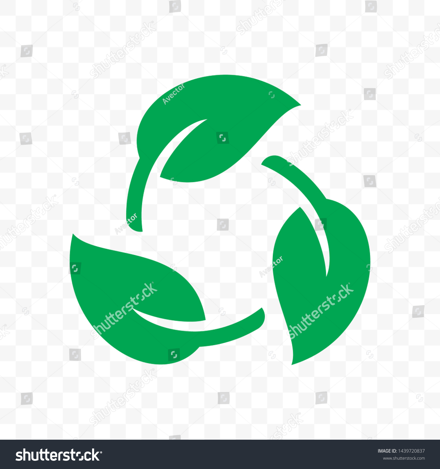 SVG of Biodegradable recyclable plastic free package icon. Vector bio recycling degradable label logo template svg