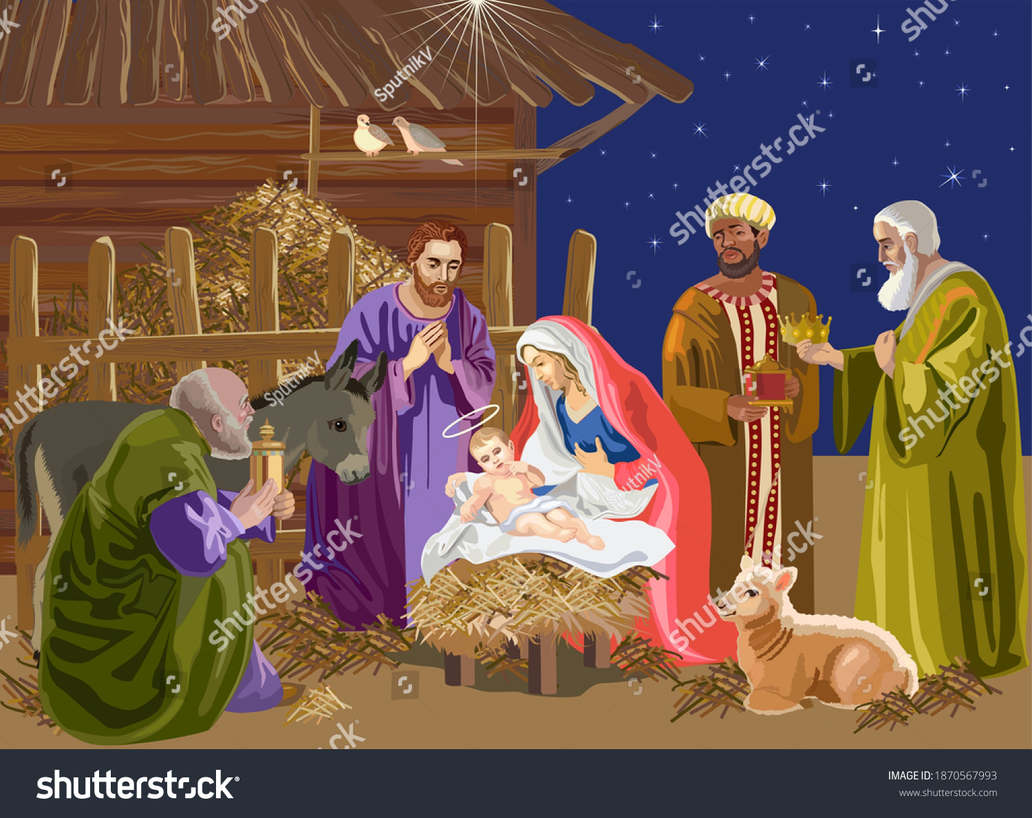 1,517 Adoration kings Images, Stock Photos & Vectors | Shutterstock