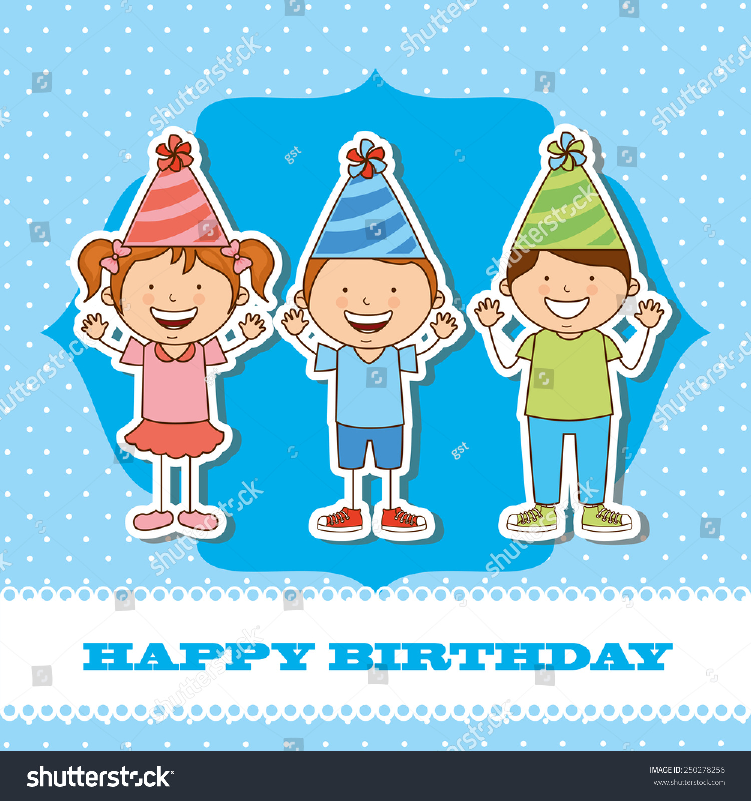 Birthday Design, Vector Illustration Eps10 Graphic - 250278256 ...