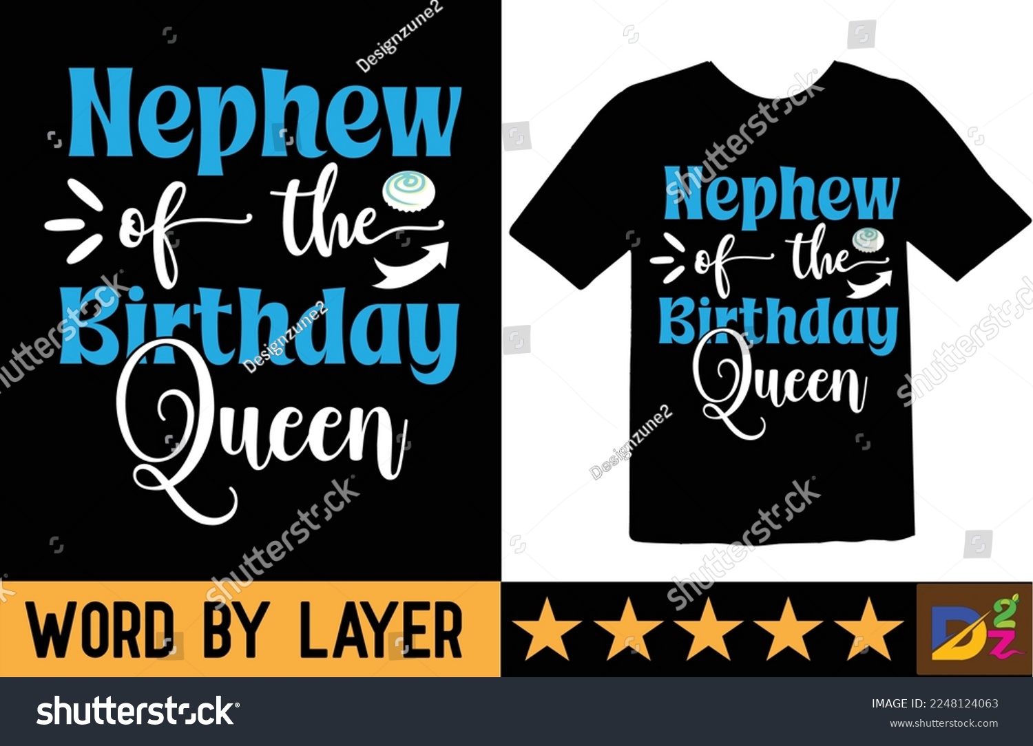 SVG of Birthday svg t shirt design svg