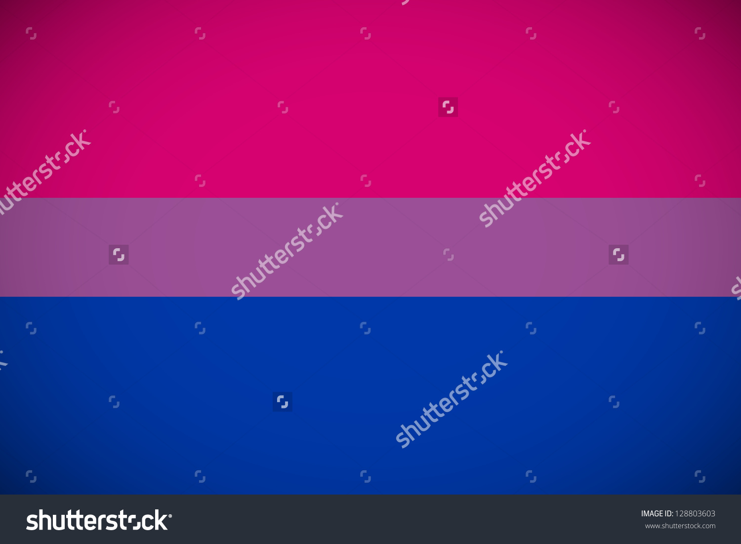 Bisexual Pride Flag Correct Color Scheme 库存矢量图（免版税）128803603 Shutterstock